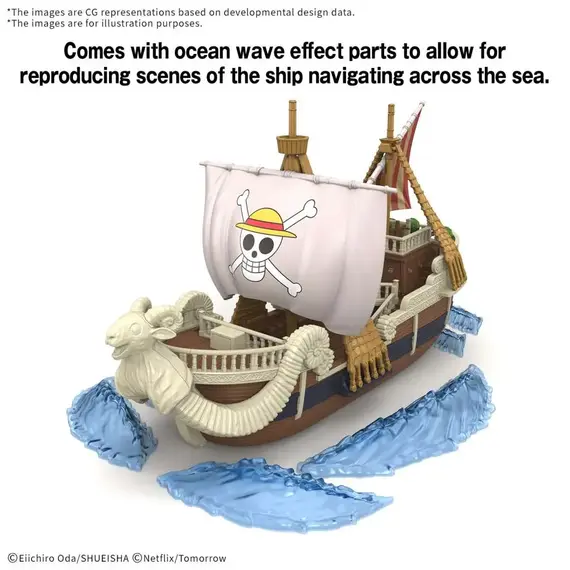 Model statku do złożenia One Piece: Grand Ship Collection - Going Merry (Netflix)- Zdjęcie 3