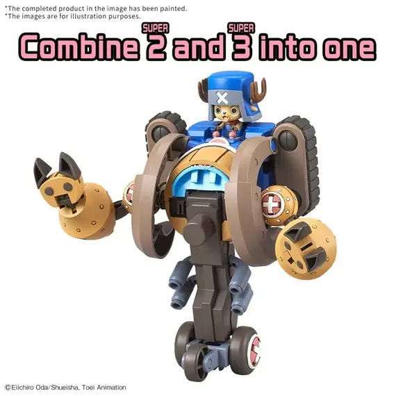 Modele do składnia One Piece - Chopper Robo Super 2 & 3 (Heavy Armor & Horn Dozer)- Zdjęcie 5