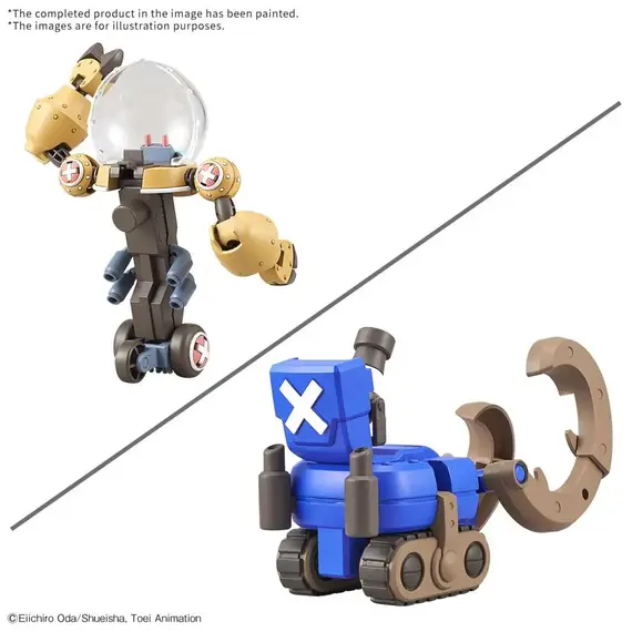 Modele do składnia One Piece - Chopper Robo Super 2 & 3 (Heavy Armor & Horn Dozer)- Zdjęcie 2