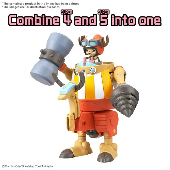 Modele do składnia One Piece - Chopper Robo Super 4 & 5 (Kung Fu Tracer & Walk Hopper)- Zdjęcie 5