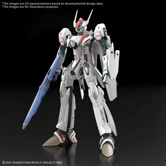 Model do składania Macross Frontier HG 1/100 - VF-25F Messiah Valkyrie (Alto Custom)- Zdjęcie 2