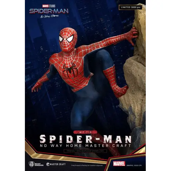 Figurka Spider-Man: No Way Home Master Craft - Friendly Neighborhood Spider-Man- Zdjęcie 5