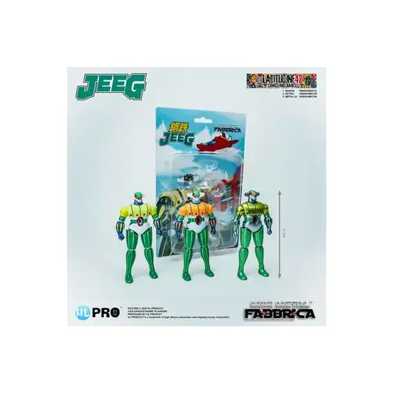 Figurka Steel Jeeg Mini Metal Fabbrica - Jeeg- Zdjęcie 4