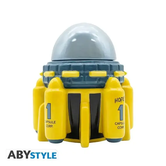 Kubek 3D z pokrywką Dragon Ball - Time Machine (350 ml)- Zdjęcie 2