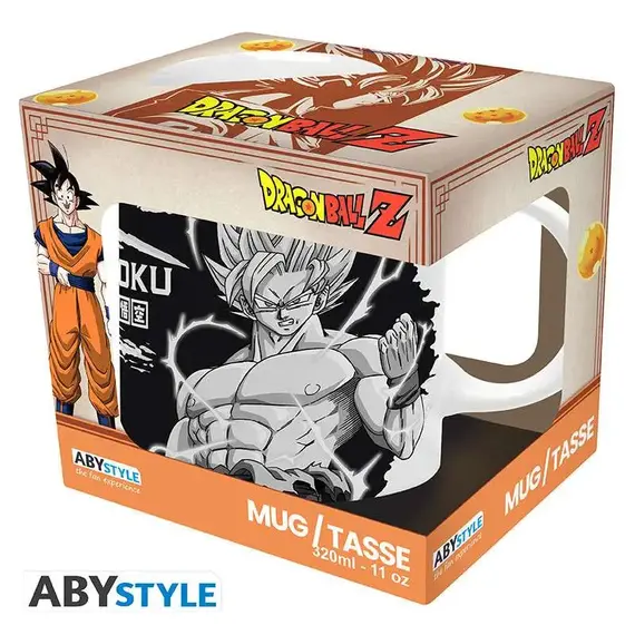 Kubek Dragon Ball Z - Son Goku Black & White (320 ml)