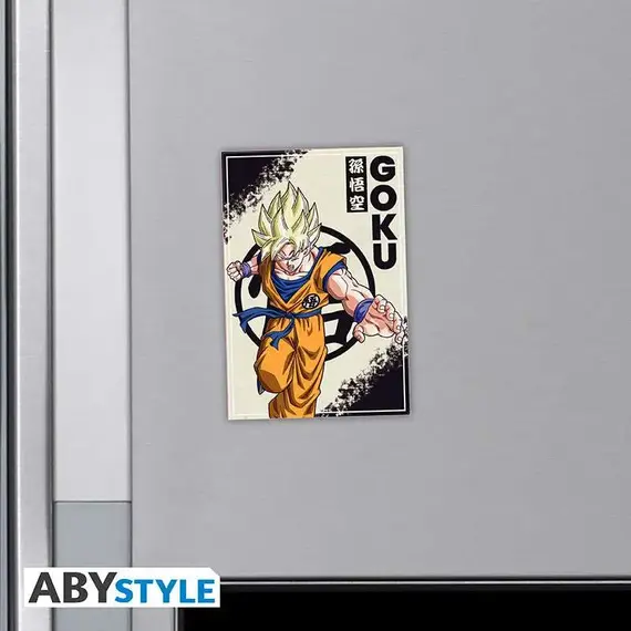 Magnes Dragon Ball Z - SSJ Son Goku- Zdjęcie 4