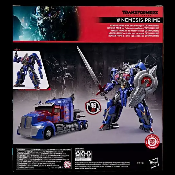 Figurka Transformers: The Last Knight Studio Series Leader Class - Nemesis Prime- Zdjęcie 8