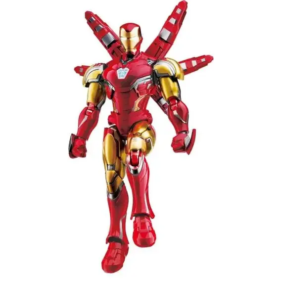 Model do składania Marvel: The Infinity Saga Blokees Champion Class - Iron Man Mk85 EX- Zdjęcie 4
