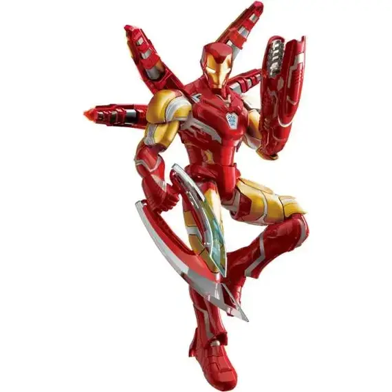 Model do składania Marvel: The Infinity Saga Blokees Champion Class - Iron Man Mk85 EX- Zdjęcie 2