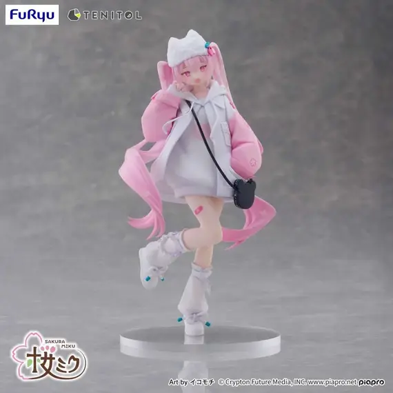 Figurka Sakura Miku (Cool Style Ver.) Tenitol Petit- Zdjęcie 8