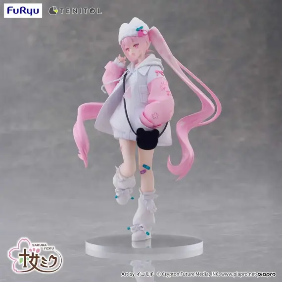 Figurka Sakura Miku (Cool Style Ver.) Tenitol Petit- Zdjęcie 5