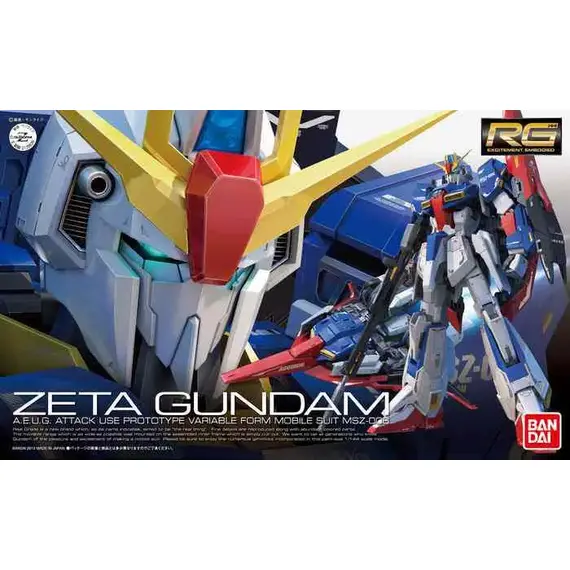 Model figurki GUNDAM RG 1/144 Zeta Gundam- Zdjęcie 10