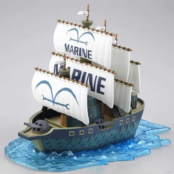 Model statku do złożenia One Piece: Grand Ship Collection - Marine Ship- Zdjęcie 6