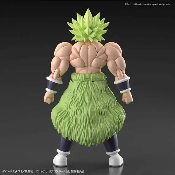 Figurka do złożenia Dragon Ball Super - Super Saiyan Broly Full Power (ruchoma)- Zdjęcie 6