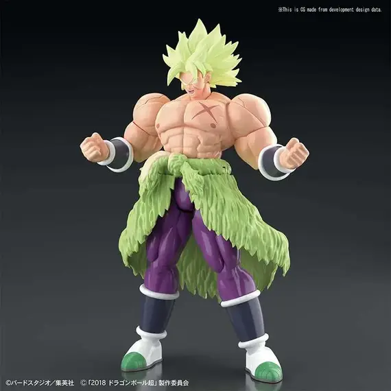 Figurka do złożenia Dragon Ball Super - Super Saiyan Broly Full Power (ruchoma)- Zdjęcie 2