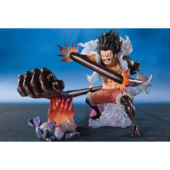 Figurka One Piece FiguartsZERO (Extra Battle) - Monkey D. Luffy Gear 4 (Snakeman King Cobra)- Zdjęcie 8