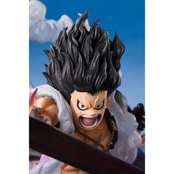 Figurka One Piece FiguartsZERO (Extra Battle) - Monkey D. Luffy Gear 4 (Snakeman King Cobra)- Zdjęcie 5