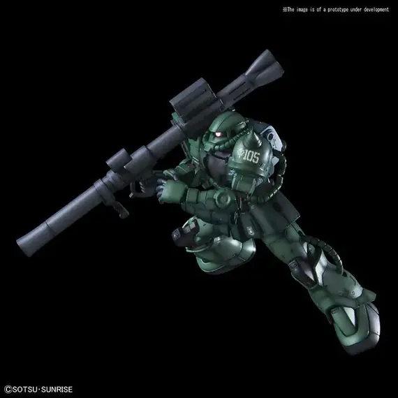 Model do składania GUNDAM Hg 1/144 Ms-06c-6/R6 Zaku II Type C-6/R6- Zdjęcie 2