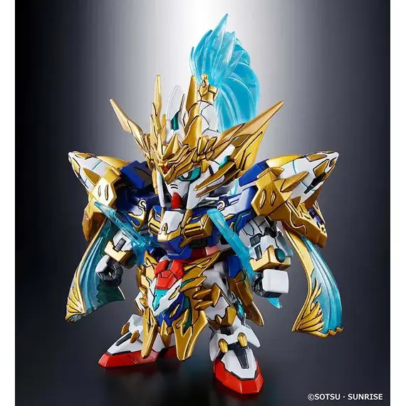 Model figurki GUNDAM SD Sangoku Soketsuden - Zhao Yun 00 Gundam & Bilongou- Zdjęcie 2