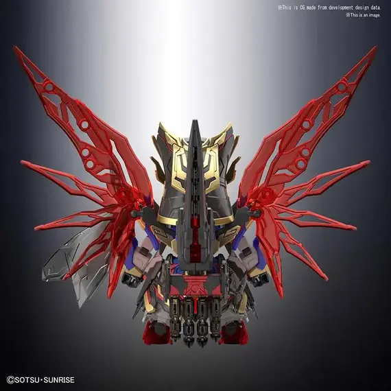 Model figurki GUNDAM SD Sangoku Soketsuden - Sima Yi Destiny Gundam- Zdjęcie 5