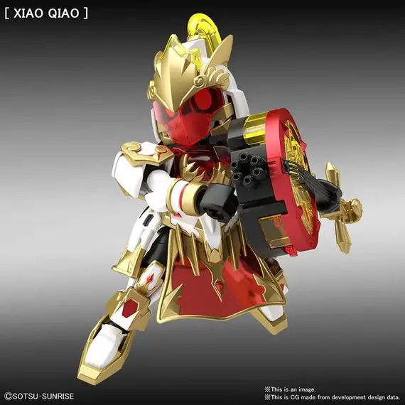 Model do składania GUNDAM SD Sangoku Soketsuden - Da Qiao Gundam Artemie / Xiao Qiao GN Archer- Zdjęcie 3