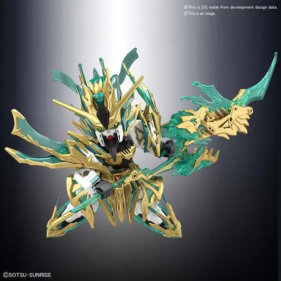Model do składania GUNDAM SD Sangoku Soketsuden - Wu Sheng Guan Yu Yun Chang Nu Gundam- Zdjęcie 2