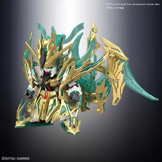 Model do składania GUNDAM SD Sangoku Soketsuden - Wu Sheng Guan Yu Yun Chang Nu Gundam