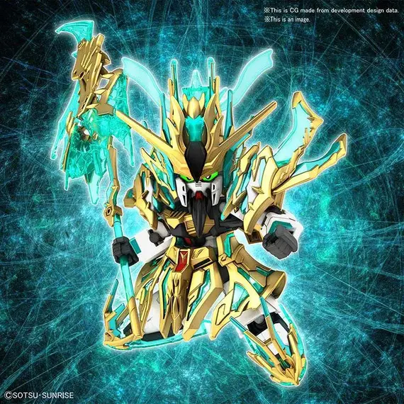 Model do składania GUNDAM SD Sangoku Soketsuden - Wu Sheng Guan Yu Yun Chang Nu Gundam- Zdjęcie 3