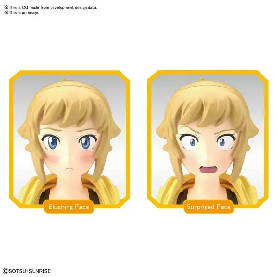 Model do składania Figure Rise Gundam Build Fighters Try - Fumina Hoshino- Zdjęcie 3