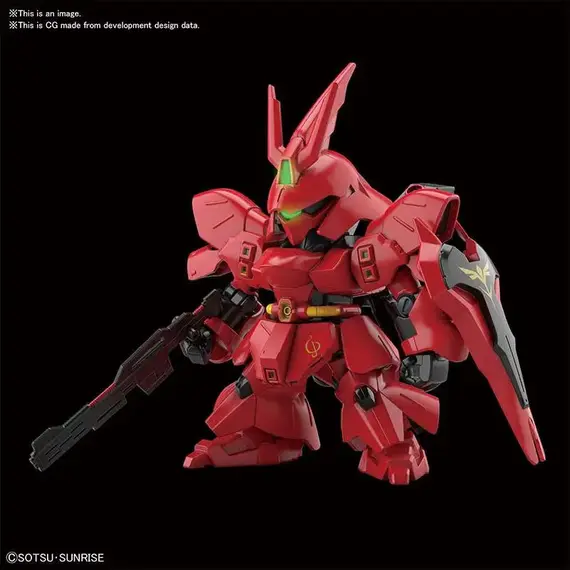Model figurki GUNDAM SDEX Sazabi- Zdjęcie 6