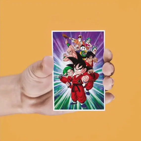 Magnesy soczewkowe Dragon Ball (4 szt.)- Zdjęcie 3