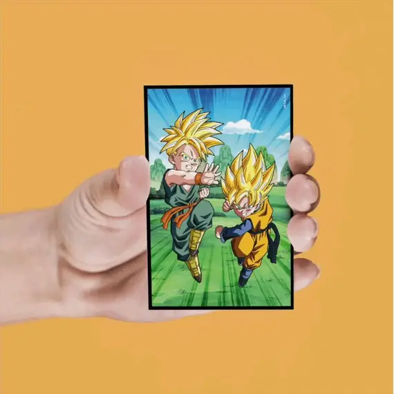 Magnesy soczewkowe Dragon Ball Z (4 szt.)- Zdjęcie 4