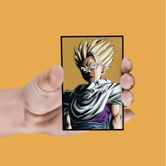 Magnesy soczewkowe Dragon Ball Z (4 szt.)- Zdjęcie 2