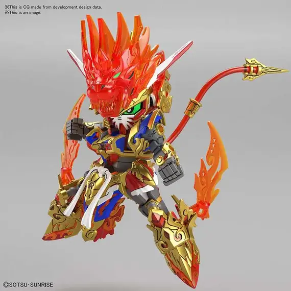 Model figurki GUNDAM SDW Heroes - Wukong Impulse Gundam- Zdjęcie 10