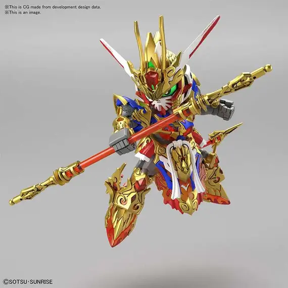 Model figurki GUNDAM SDW Heroes - Wukong Impulse Gundam- Zdjęcie 6