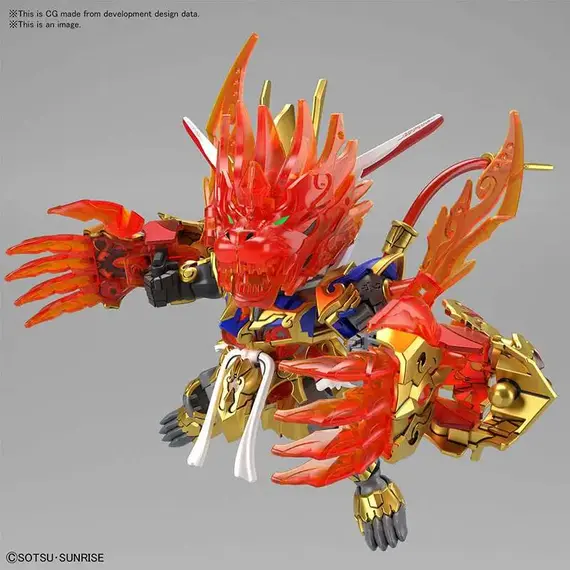 Model figurki GUNDAM SDW Heroes - Wukong Impulse Gundam- Zdjęcie 14