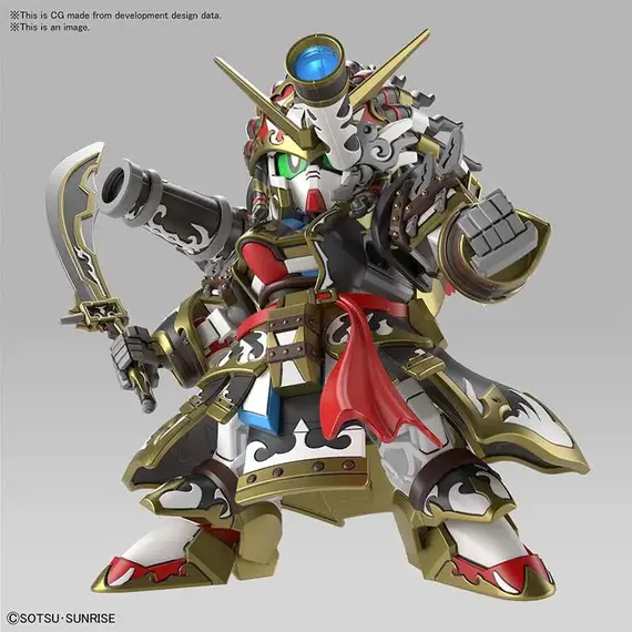 Model figurki GUNDAM SDW Heroes - Edward Second V- Zdjęcie 6
