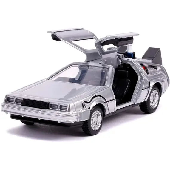 Model samochodu Back to the Future II Hollywood Rides 1/32 - DeLorean Time Machine- Zdjęcie 6