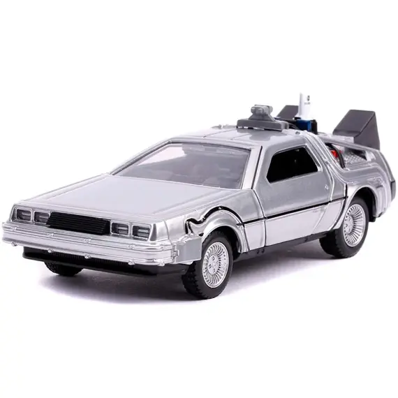 Model samochodu Back to the Future II Hollywood Rides 1/32 - DeLorean Time Machine- Zdjęcie 2