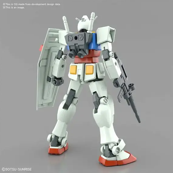 Model figurki GUNDAM Entry Grade - RX-78-2 Gundam (Full Weapon Set)- Zdjęcie 2