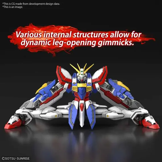 Model figurki GUNDAM RG 1/144 - GOD GUNDAM- Zdjęcie 5