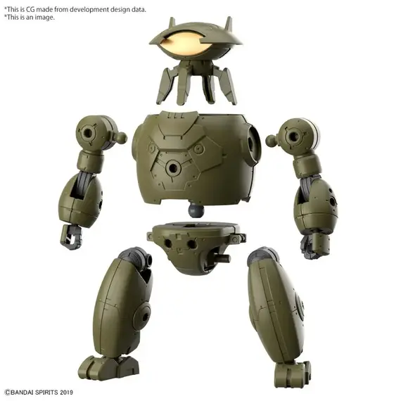 Model figurki 30MM 1/144 - Extended Armament Vehicle (Armored Assault Mecha Ver.)- Zdjęcie 8