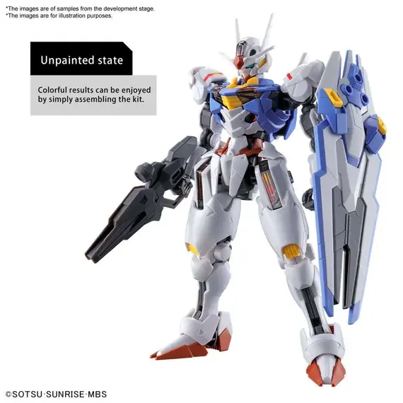 Model figurki GUNDAM HG The Witch From Mercury 1/144 - Gundam Aerial- Zdjęcie 4