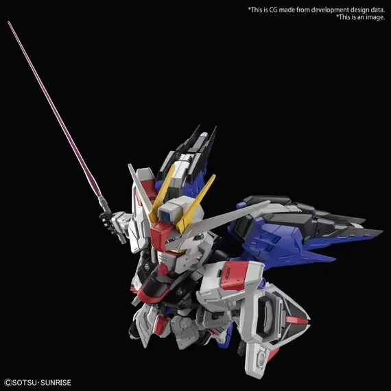 Model figurki GUNDAM MGSD - ZGMF-X10A Freedom Gundam- Zdjęcie 2