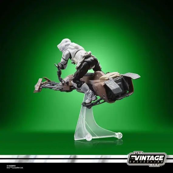 Pojazd z figurką Star Wars Epizod VI Vintage Collection - Speeder Bike & Scout Trooper- Zdjęcie 11