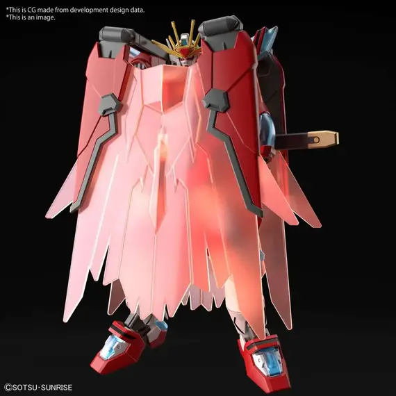 Model figurki GUNDAM HG 1/144 - SHIN BURNING GUNDAM- Zdjęcie 2