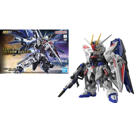 Model figurki GUNDAM MGSD - ZGMF-X10A Freedom Gundam