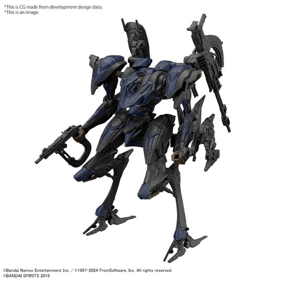 Figurka do złożenia Armored Core 30MM - Schneider Nachtreiher-40E Steel Haze