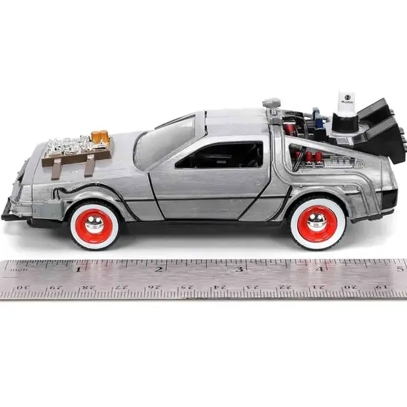 Model samochodu Back to the Future 3 1/32 DeLorean Time Machine- Zdjęcie 11