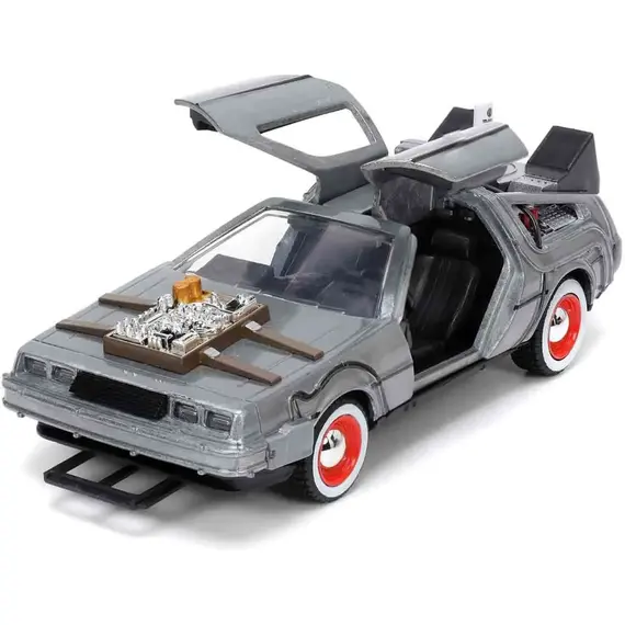 Model samochodu Back to the Future 3 1/32 DeLorean Time Machine- Zdjęcie 8